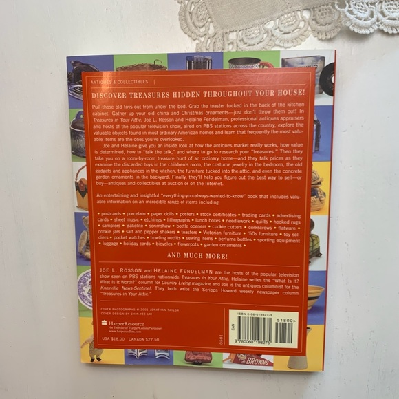 ! VTG First Edition Signed Book,  Treasures In Your Attic, Rosson and Fendelman - Picture 11 of 11
